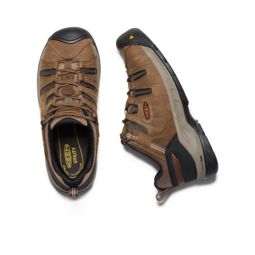 Men's Flint II (Steel Toe)  |  Shitake/Rust - Image 4
