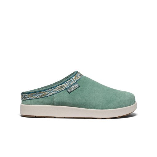 Women's Elle Suede Mule  |  Dark Forest/Birch - Image 7