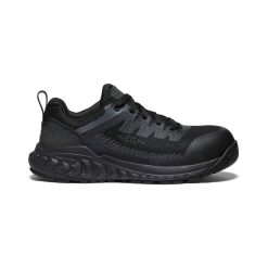 Women's Arvada Work Sneaker (Carbon Toe)  |  Black/Black