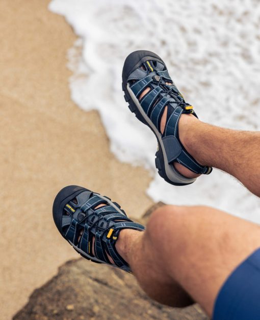 Men's Newport H2 Sandal  |  Java/Golden Yellow - Image 9