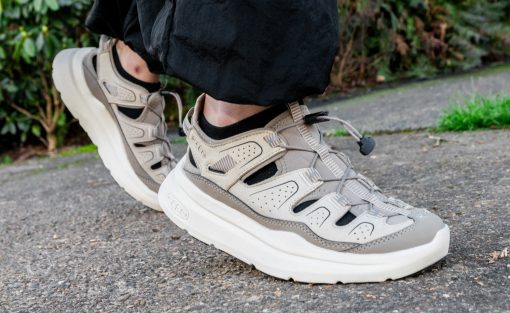 Women's WK450 Walking Sandal  |  Black/Black - Image 7
